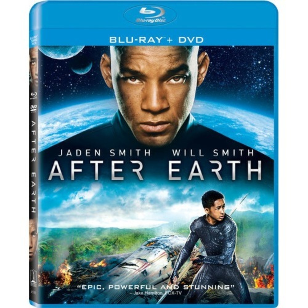 After Earth (Blu-ray + DVD + Digital HD with Ultra Violet)‎ - DVD -  Very Good -